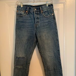 Levi’s Straight leg wedgie fit